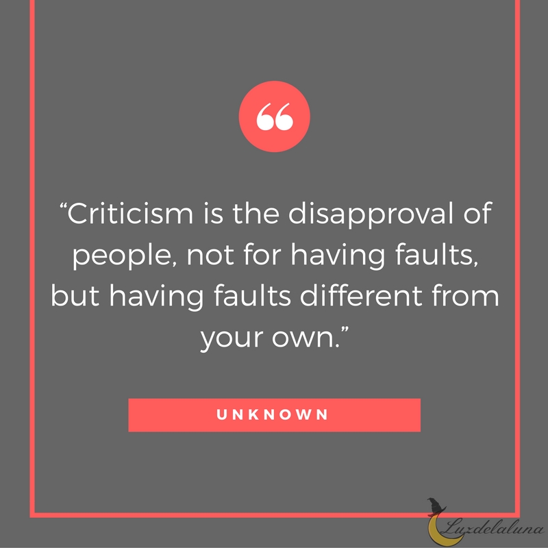 criticism quotes 