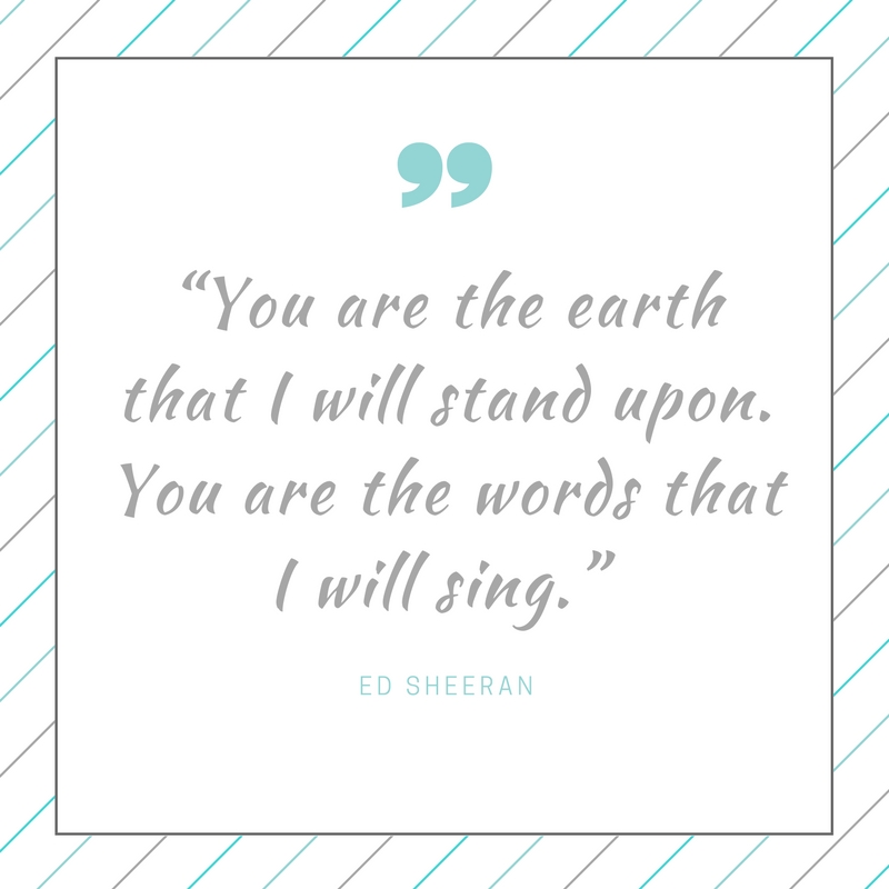 ed sheeran quotes