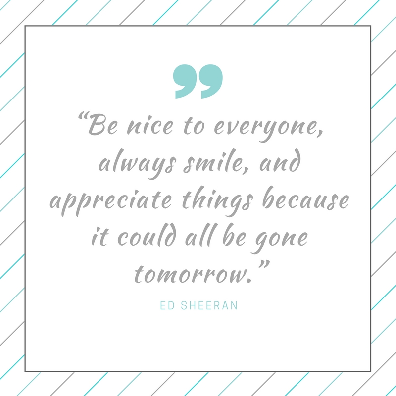 ed sheeran quotes