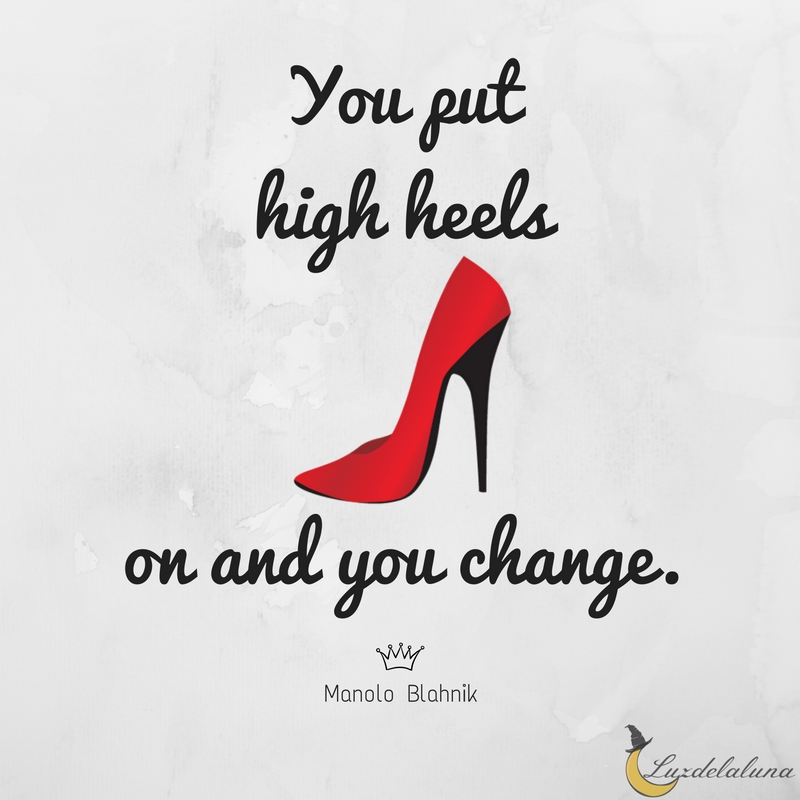 high heels quotes