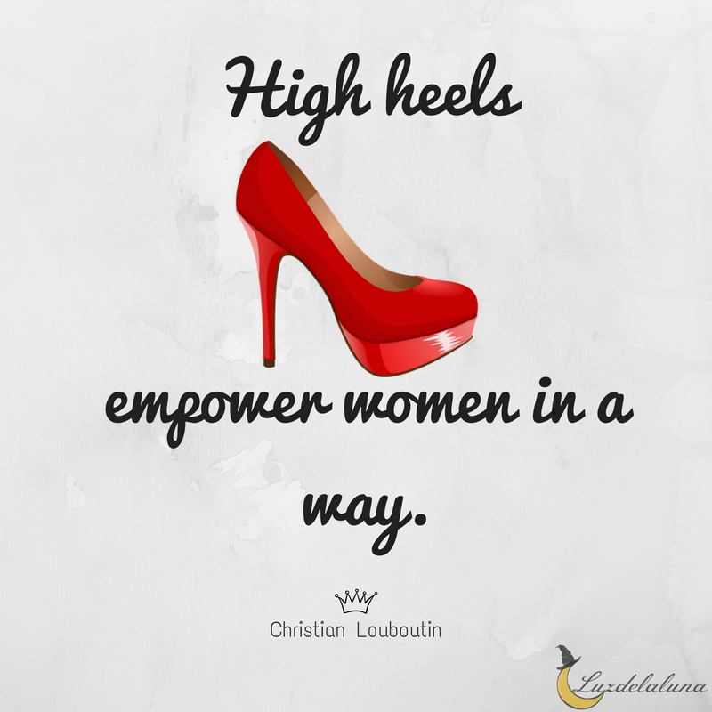 high heels quotes