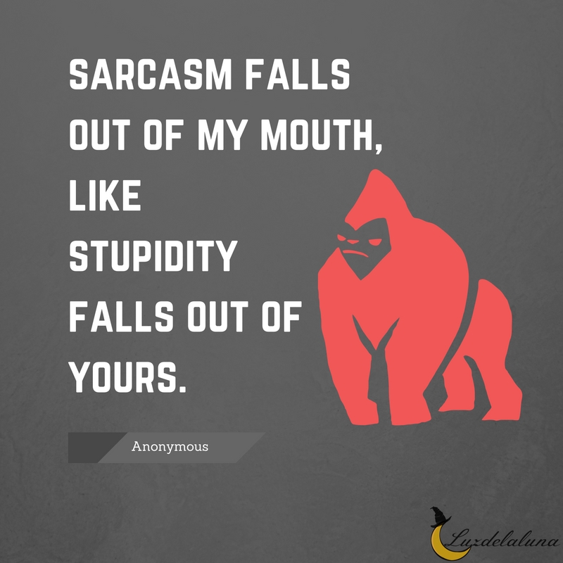 sarcastic quotes