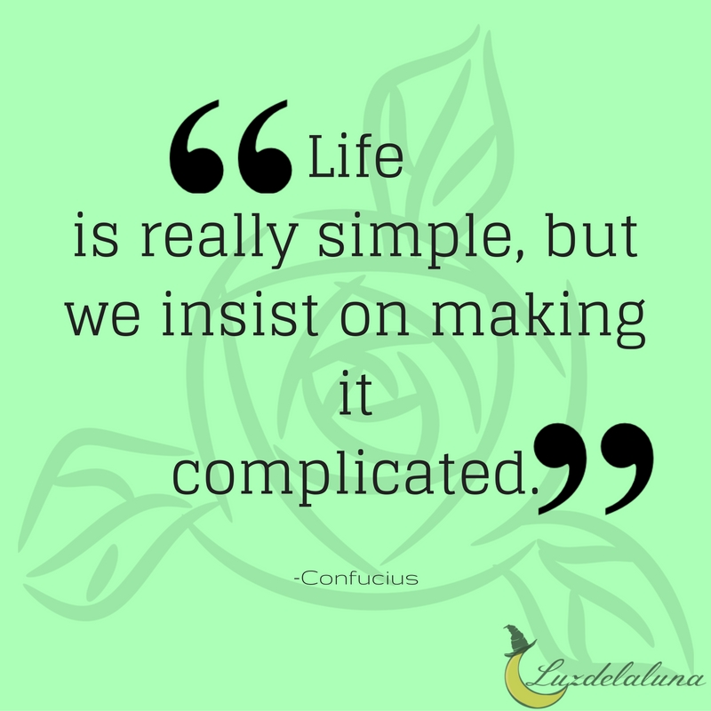 simple life quotes