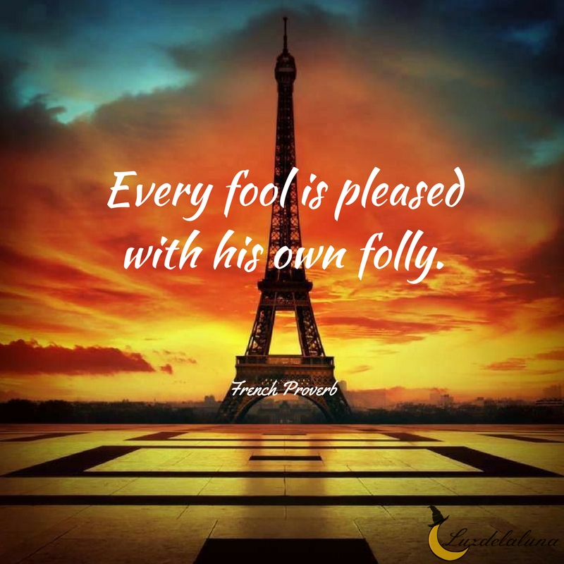 French proverb