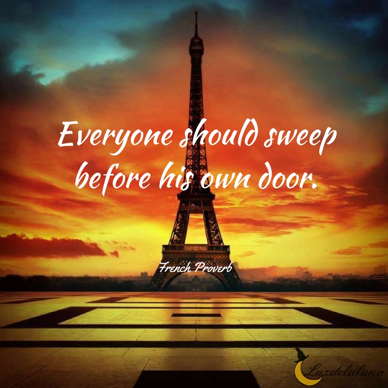 French proverb