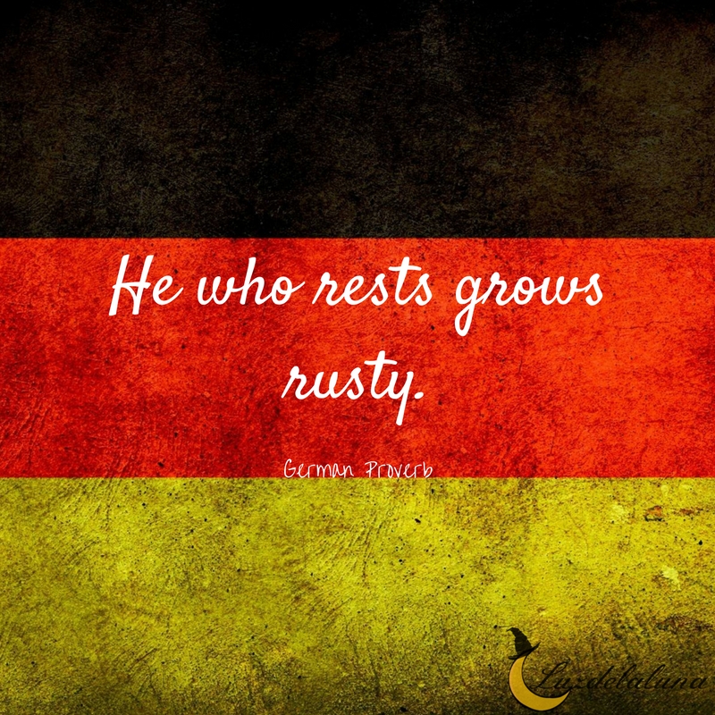 German proverb