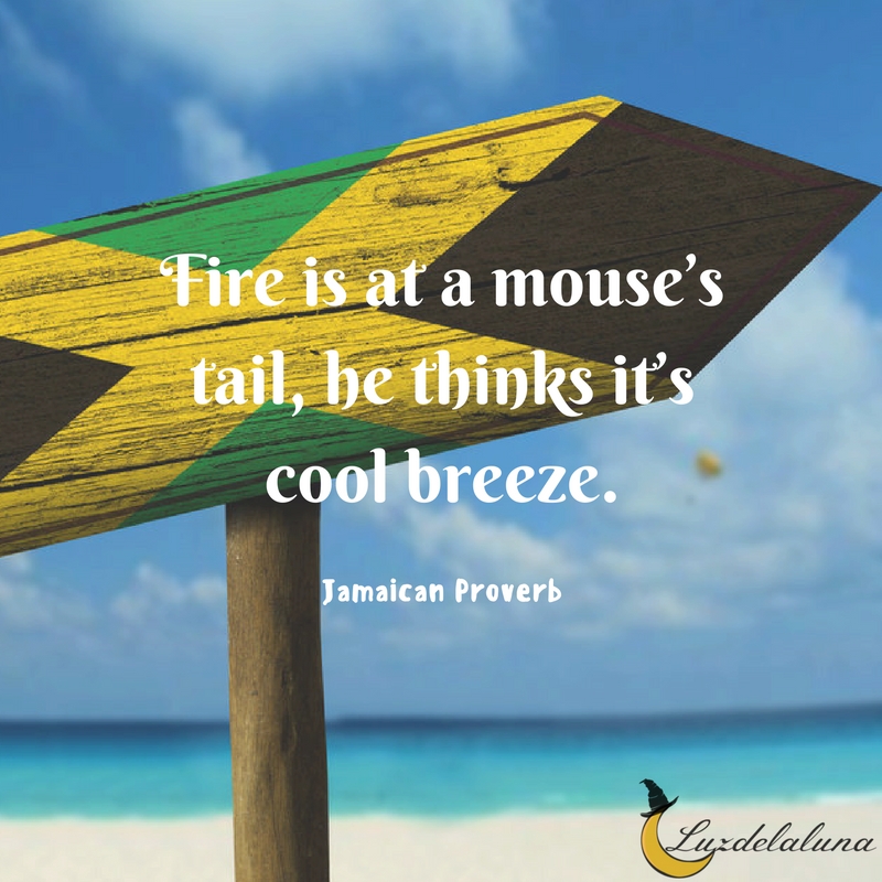 Jamaican proverb