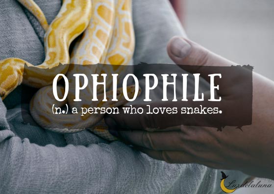 Ophiophile