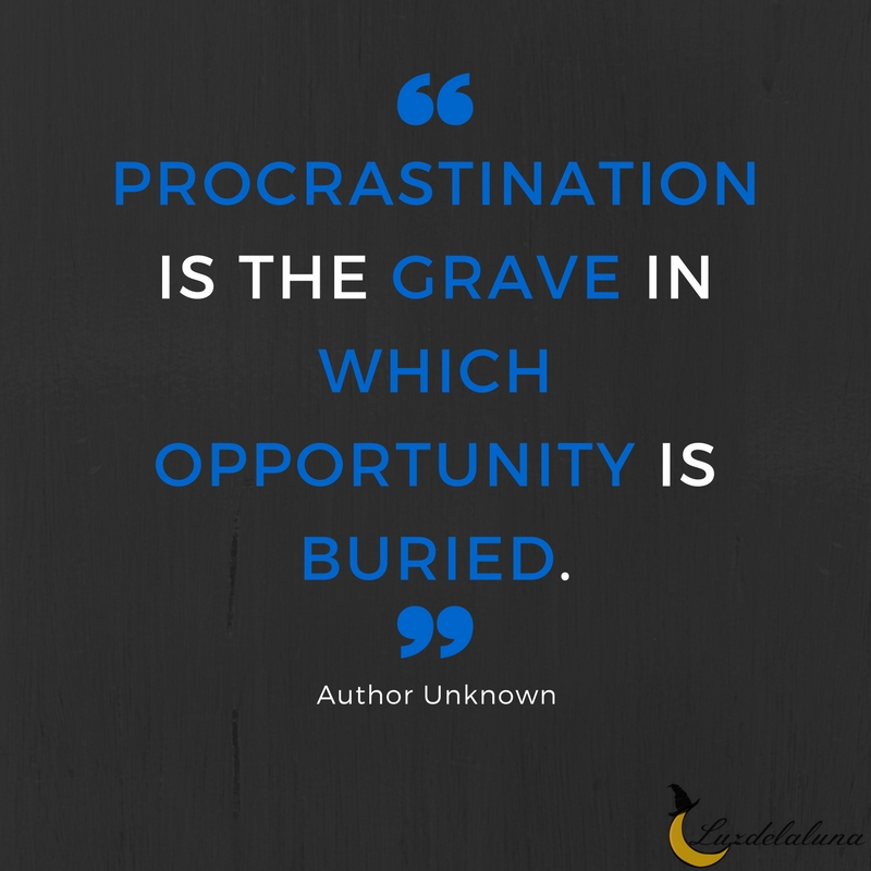 procrastination quotes