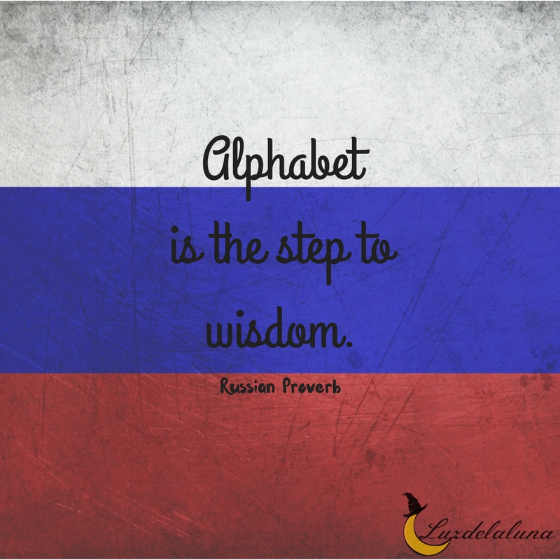 Russian proverb