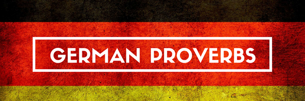 german proverbs