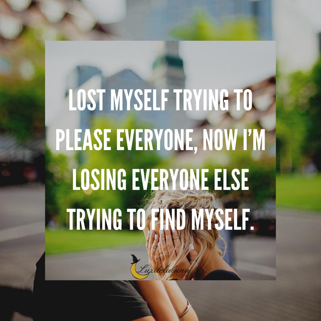 find myself