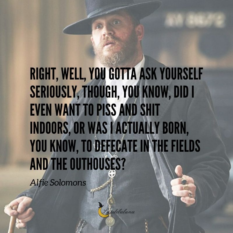 Peaky blinders quotes