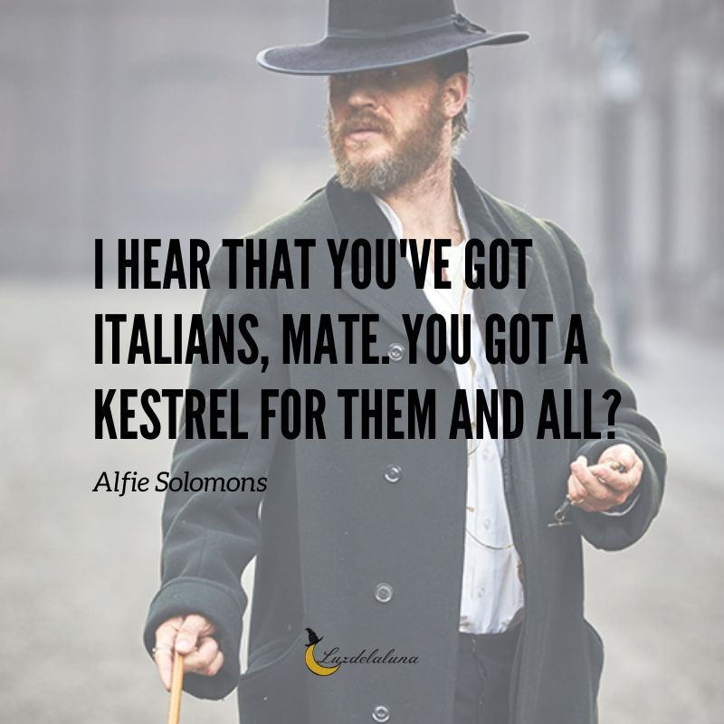 alfie solomons quotes