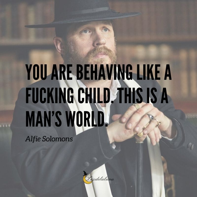 alfie solomons quotes